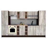 Bucatarie MARINA NEW 320 A Wenge / Decor K084